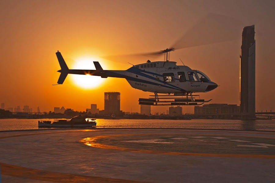 Helicopter Ride and Tours Dubai