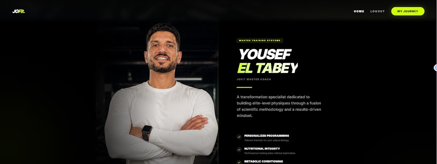Joe personal trainer